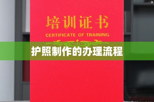 静宁护照制作的办理流程