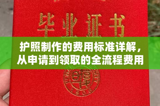 静宁护照制作的费用标准详解，从申请到领取的全流程费用指南