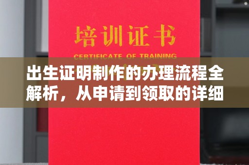 静宁出生证明制作的办理流程全解析，从申请到领取的详细指南