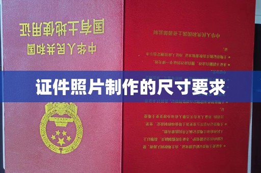 静宁证件照片制作的尺寸要求
